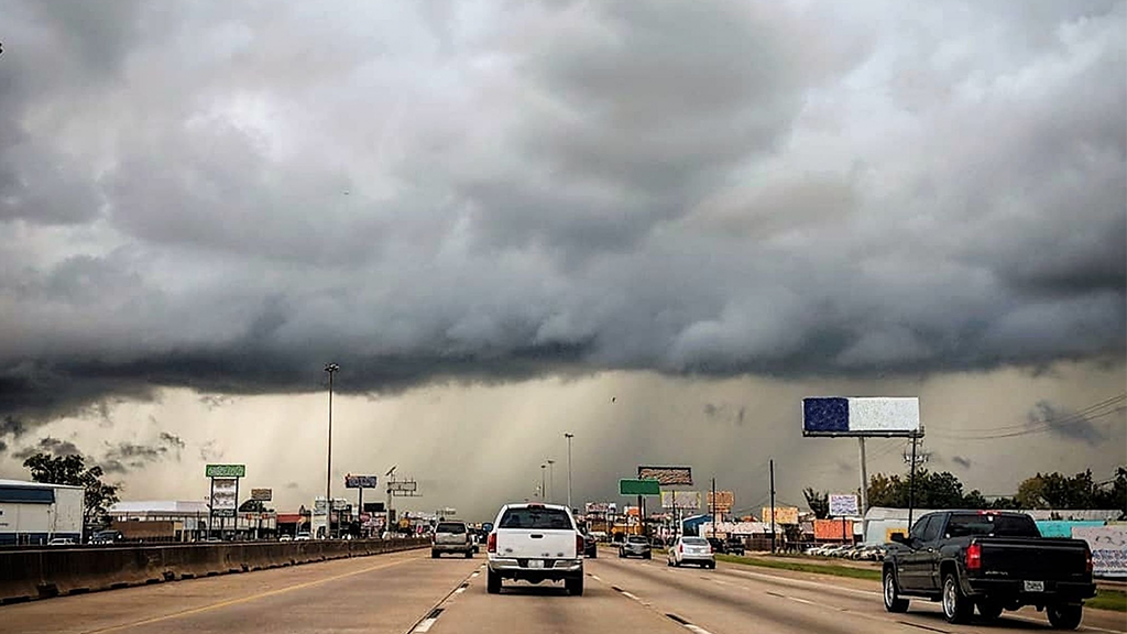 Tropical wave in the Gulf of Mexico brings hope of rain to drought-stricken Houston.